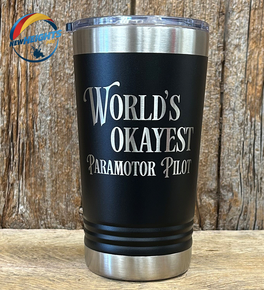 World's Okayest Paramotor Pilot Tumbler